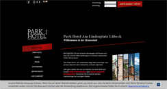 Desktop Screenshot of parkhotel-luebeck.de